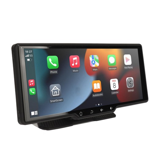 Portable Car Stereo 10.26in HD Touchscreen 5.1 Wireless CarPlay For - Afbeelding 9 van 23