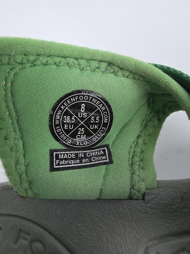 Keen Sandali Donna 8 Semplicemente Verde Lacci Elasticizzati Impermeabili 1010970 - Foto 9 di 9