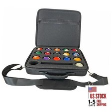 Pool Ball Carrying Case,Hard Billiard Ball Case Cue Ball Holder for Rectangle