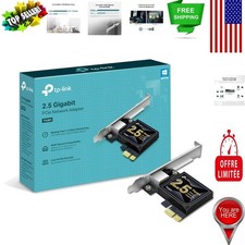 2.5GB PCIe Network Card - High-Speed Ethernet Adapter for Windows/Linux Systems
