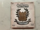 Sizzix Tim Holtz Alterations BigZ Die 6576637 Rubber Stamp * Regal Crest * RARE — photo 1