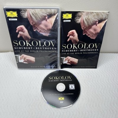 GRIGORY SOKOLOV DVD & Book Live at the Berlin Philharmonie Schubert Beethoven