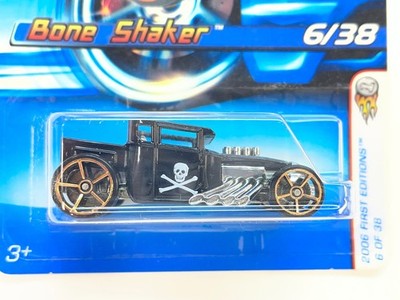 2006 HOT WHEELS FIRST EDITIONS FASTER THAN EVER BONE SHAKER COLLECTOR NO. 6/38