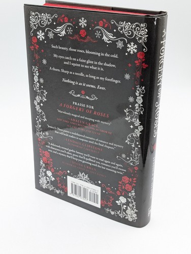 A Forgery of Roses Jessica S Olson 2022 Hardcover Owlcrate Edition Signed New - Picture 3 of 13