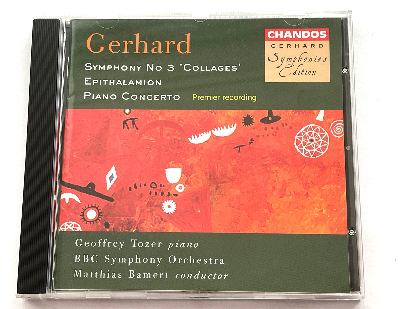 Roberto Gerhard - Symphony No.3 'Collages' / Epithalamion / Piano Concerto (CD)
