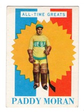 1960-61 Topps Pappy Moran All-Time Greats Card #2 Quebec Bulldogs