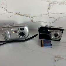 Lot Of 2 Kodak EasyShare Digital Cameras C300 M753 Never Been Tested SoldAs Is