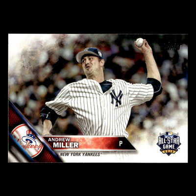 Andrew Miller #US181 2016 Topps Update New York Yankees Baseball Card MLB NM