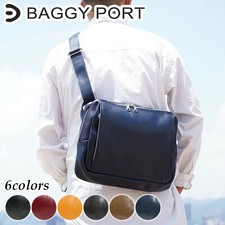 Baggy Port KOI Crossbody Calf Leather Bag KOT-1012 Shoulder Bag From Japan