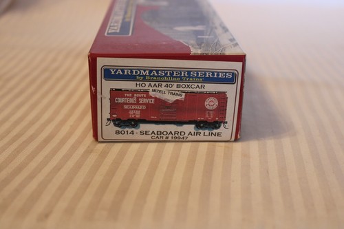 Rama escala HO, coche de caja de 40', Seaboard RR, marrón, #19947 - 8014 | Zustand: New