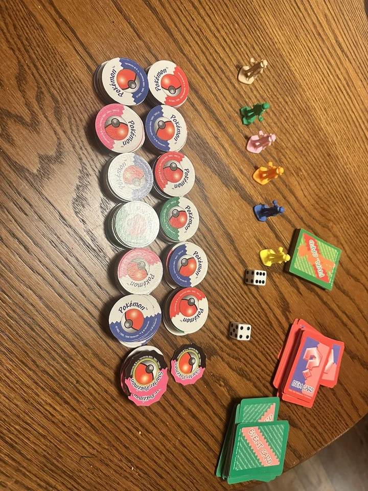 Hasbro Pokemon Master Trainer Game Board 1999 Edition - Image 3 of 4