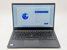 Lenovo ThinkPad X1 Carbon Gen 6 14" FHD I5-8350U 256GB 16GB W11 Pro Backlit FPR