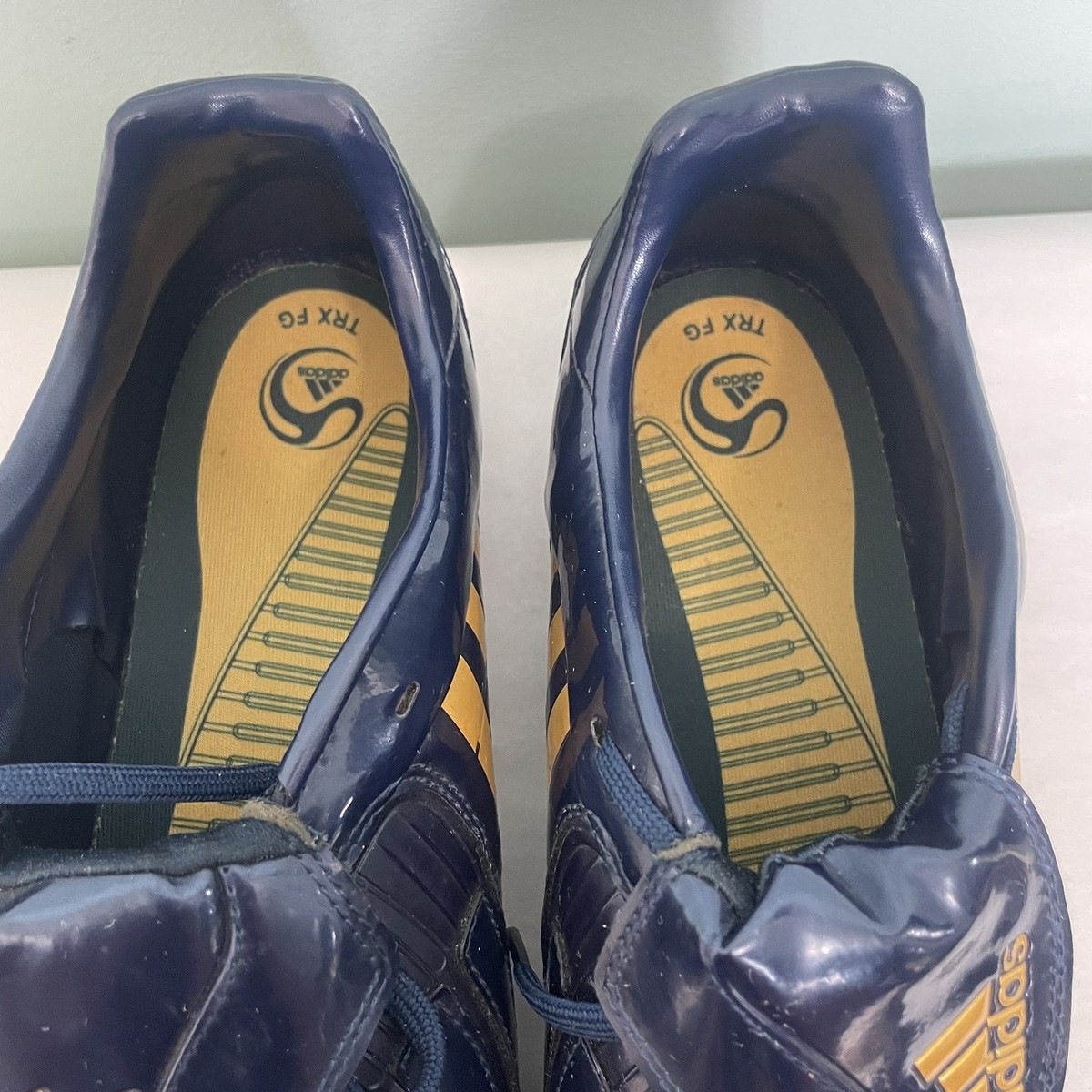 Adidas Absolado TRX FG Predator David Beckham 075613 Size 11 Navy Gold Soccer Adidas Absolado TRX FG Predator David Beckham 075613 Size  main image 4