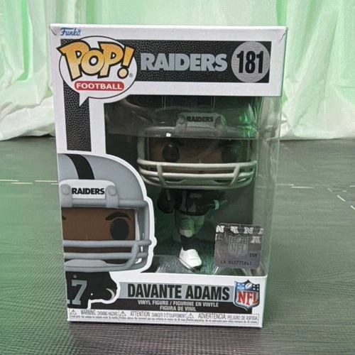 Funko Pop! Football Davante Adams Raiders 181 Vinyl Figure NFL 2023