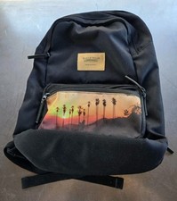 Maker Wear Laptop Backpack Black w/ Sunset Palm Tree Graphic