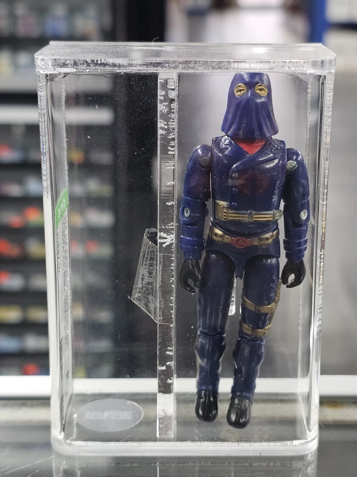 GI Joe Cobra Commander 1984 Mail Away AFA U80 NM Complete Hooded HK Figure RARE - Image 2 of 4