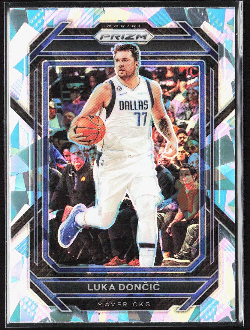 2022-23 Panini Prizm Luka Doncic Ice #196 Dallas Mavericks