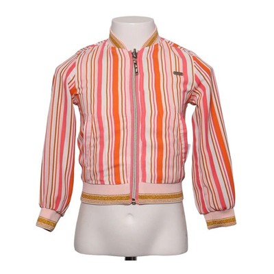 Le Chic, Bomberjacke, Mädchen, Größe: 104, Orange/Pink/Weiß, Polyester #gq6