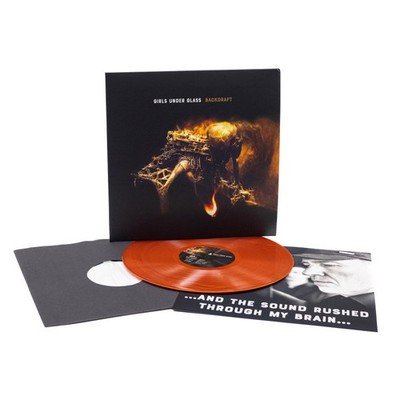 GIRLS UNDER GLASS Backdraft - LP / Copper Red Vinyl (2023)