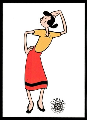 Popeye 1994 Cartoon Card #62 (NM)