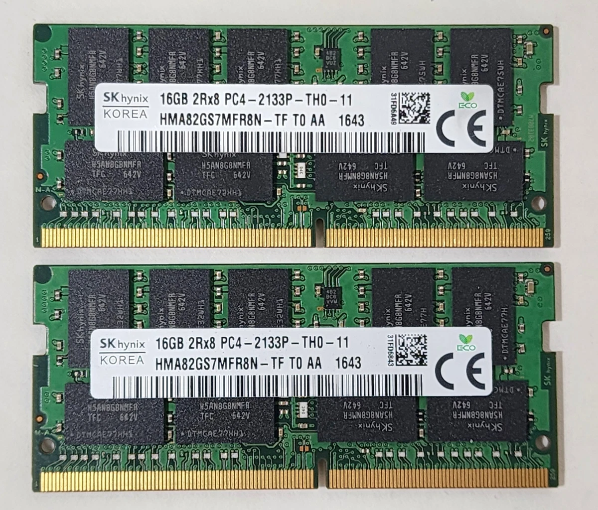 SO-DIMM Computer PC4-17000 (DDR4-2133) Bus Speed Memory (RAM) for