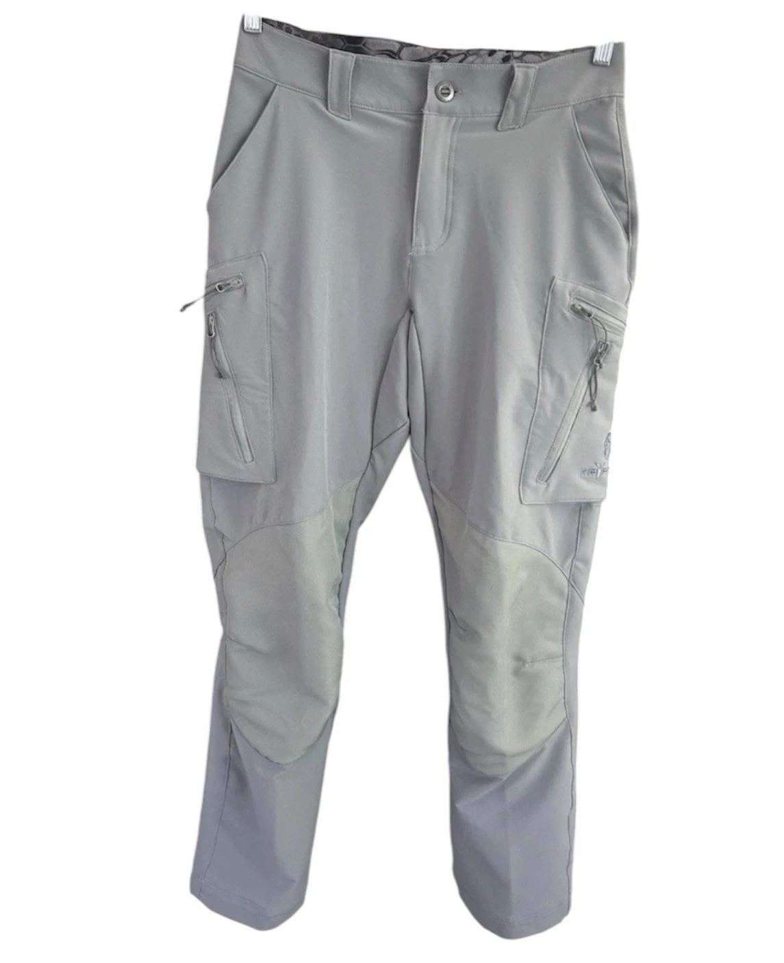 Kryptek Mens 30R Gray Soft Shell Tactical Hunting Pants Cargo Reinforced Knee
Opens in a new window