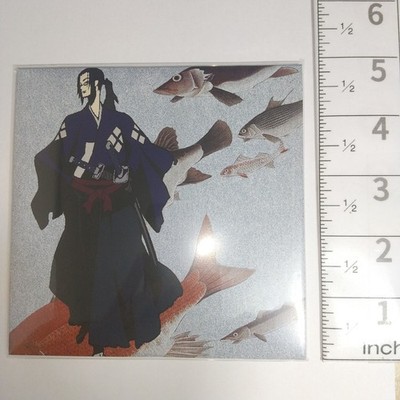 A77995 Samurai Champloo Acrylic Record Coaster & Paper Jacket Set