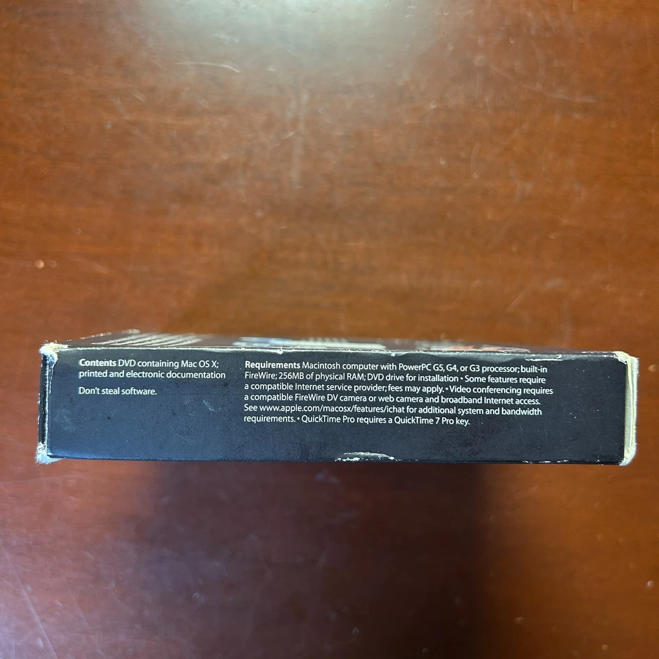 Apple Mac OS X 10.4 Tiger MA454Z/A paquete familiar hasta 5 computadoras iWork Foto 3 de 4