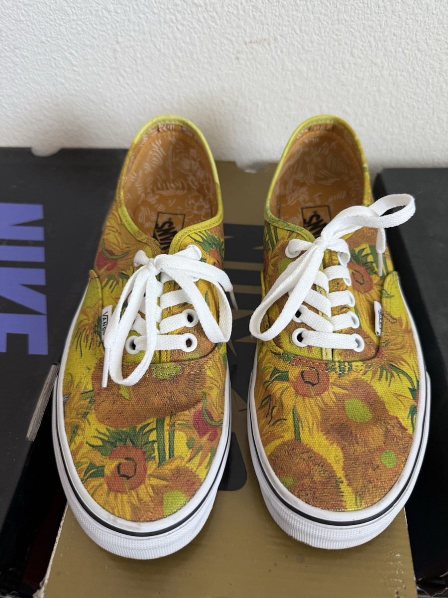 VANS Vincent Van Gogh x Authentic Sunflowers Van Gogh Museum
