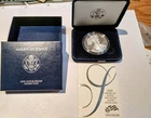 2008 W US Mint Proof American 1oz Silver Eagle .999 Bullion Coin w/ Box COA