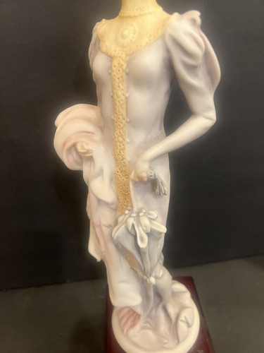 1987 Giuseppe Armani Figur "Dame mit Sonnenschein" 0958c 15" Fine Sculpture - Bild 6 von 14