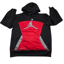 Air Jordan Hoodie Sweatshirt Youth Large Basketball Pullover Nike 12-13 Years 