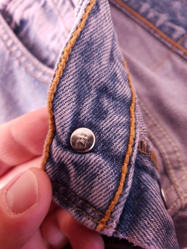 Vintage Levis Damen 501 JEANS (Etikett W28) W27" (Etikett L32) L 27 1/2" Größe - Bild 6 von 24