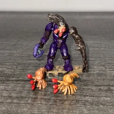 Mega Halo 96929 97075 Flood Pod Elite Combat Form Purple Figure Weapon