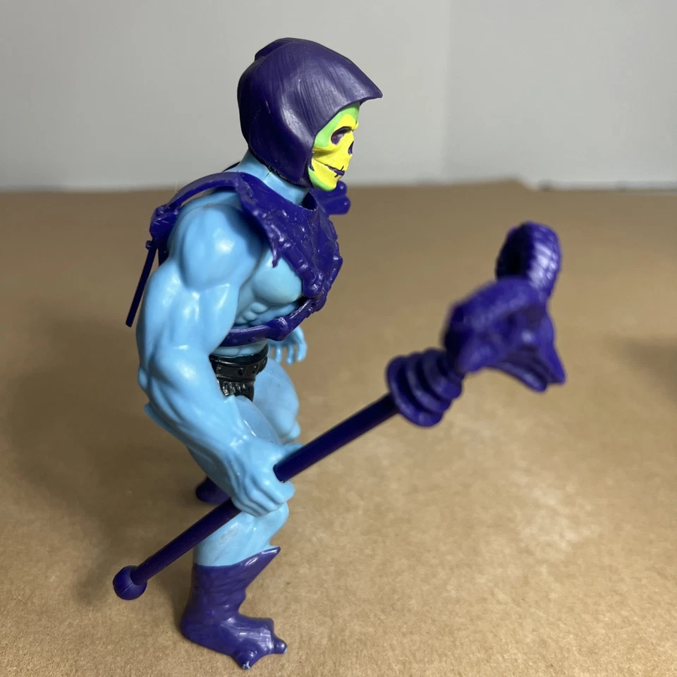 MOTU, Skeletor, Masters of the Universe, figure, He-Man, vintage, half boot - Image 2 of 4