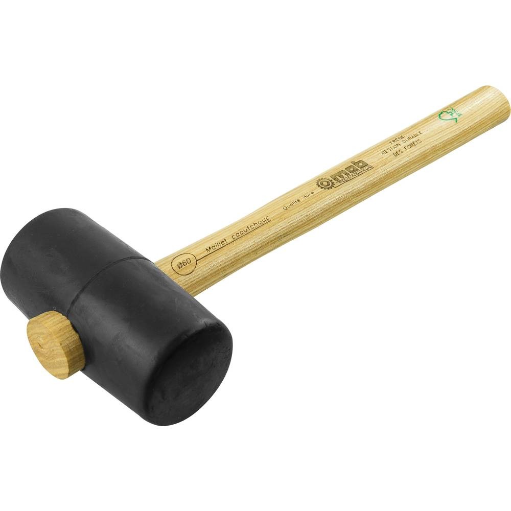 Maillet caoutchouc 495 g Peddinghaus évite les éclats sur bois et carrelage