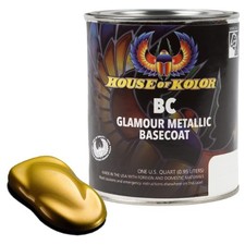 House Of Kolor C2c-bc01 Solar Gold Shimrin Glamour Metallic Basecoat 1 Quart