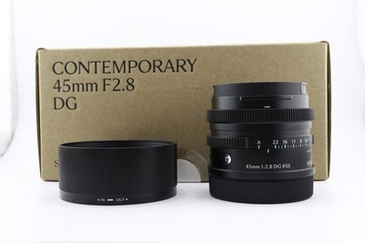 Sigma 45mm F/2.8 DG Contemporary Black (for L mount) Mint 58793383