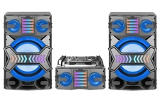 Technical Pro MS1200BT Bluetooth 12" Woofers Shelf Loudspeaker System w/Mic