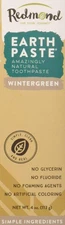 Earthpaste All Natural Non Fluoride Vegan Toothpaste Wintergreen 4Oz Pack Of 3
