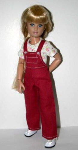 So Cute Overall & Skirtall Doll Clothes Sewing Pattern 12" Senson Dolls - Picture 4 of 5