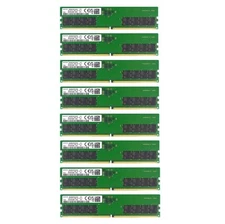 128GB (8X 16GB) Samsung DDR5 4800MHz PC5-38400 UDIMM Memory Ram M323R2GA3BB0-CQK