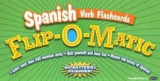 Kaplan Spanish Verb Flashcards Flip-O-Matic by Kaplan