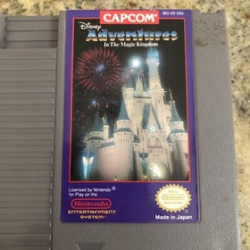 Disney Adventures in Magic Kingdom Nintendo NES Cartridge