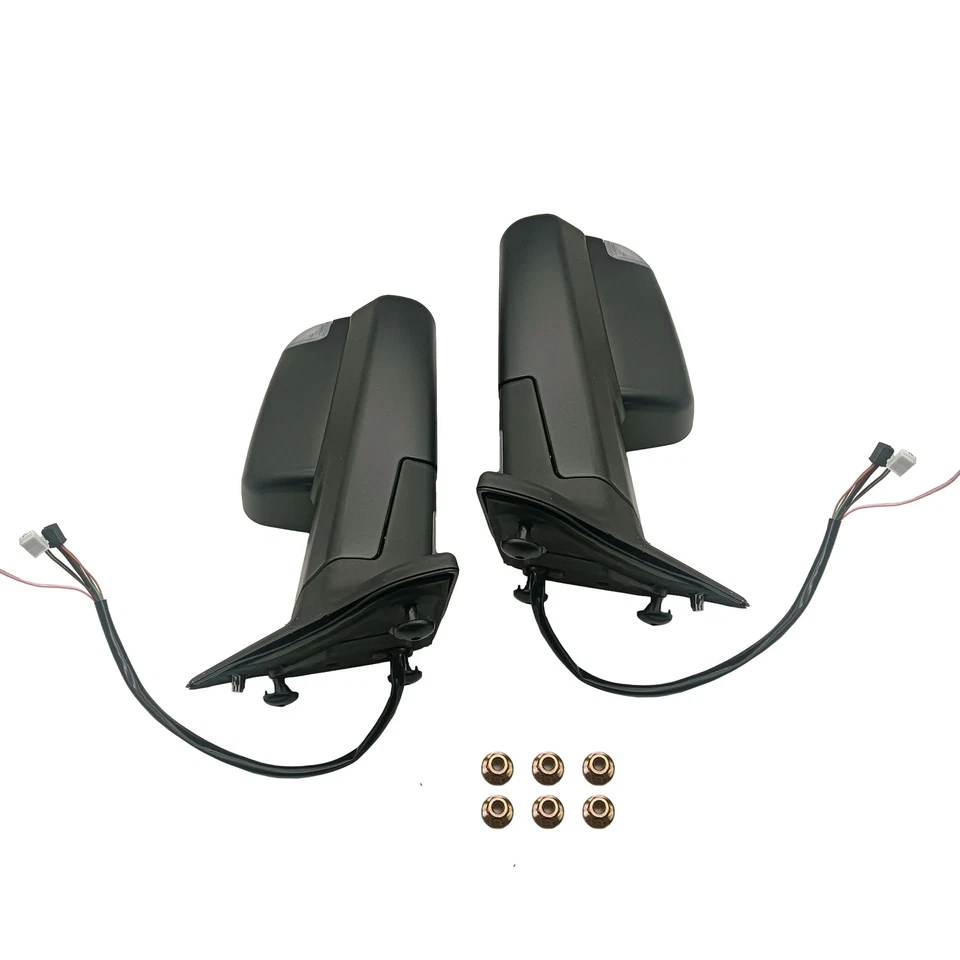 Power Heated Turn Signal Towing Mirrors For 2009-2018 Dodge Ram 1500 2500 3500 — 第 2/4 张图片