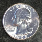 1958 Silver Washington Quarter Original Uncirculated - High Quality Scans #P659