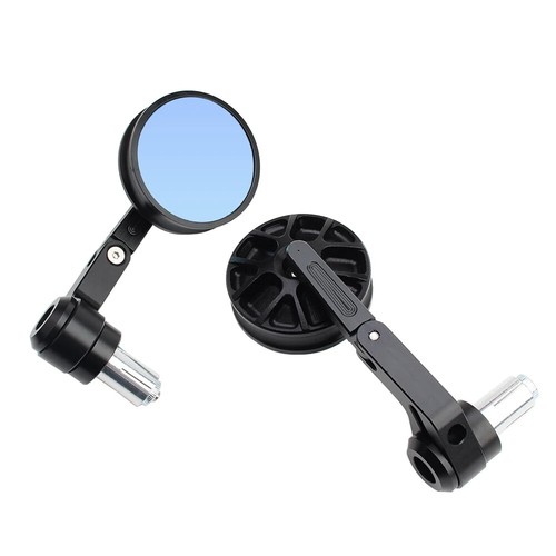 Aluminum Alloy 22mm Handlebar Mirror Motorcycle Small Mirror Universal - Picture 5 of 6