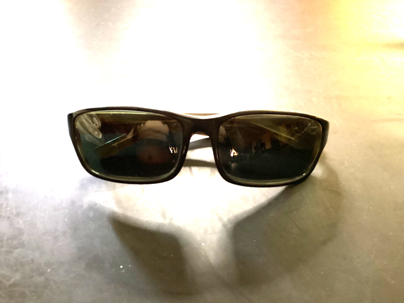 Smith Copa Dark Tortoise Brown Rectangle Sunglass… - image 1