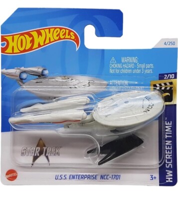 Hot Wheels - U.S.S. Enterprise NCC-1701 - HW Screen Time 2/10 - HTB32 Star Trek