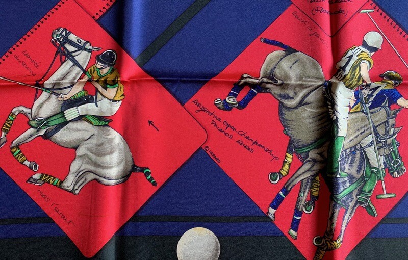 Original Vintage HERMES Scarf 